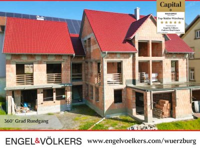 Der Anfang ist gemacht: Großzügiger Rohbau in Karlstadt-Heßlar!