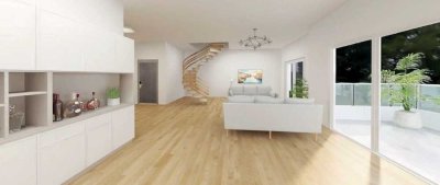Penthousewohnung - Maisonettewohnung mit Galerie & Dachterrasse in zentrale Lage