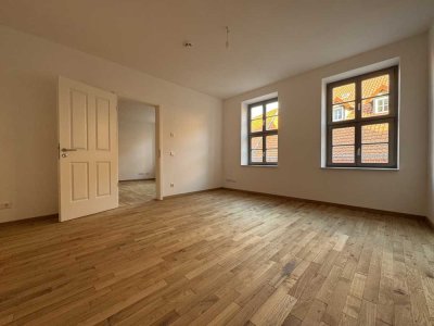*Erstbezug* barrierearme 2 Raumwohnung im sanierten Fachwerk mitten in der historischen Altstadt