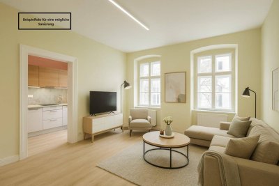 ++H7++ 2-Zimmer Altbau (sanierungsbedürftig) – Ihre Chance mit großem Potenzial!