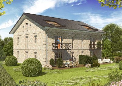 Wohnen in der Villa „Ihnen-Park“: exklusive 3-Zimmer-Wohnung mit Terrasse und Gartenanteil