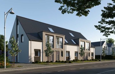 Ansprechende 4,5-Zimmer-Neubau Doppelhaushälfte in Bottrop Kirchhellen-Mitte
