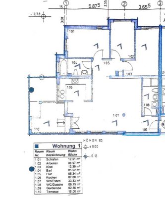 4 Zimmer Wohnung mit Garten in Mainzer Vorortlage