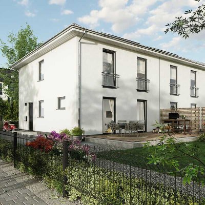 Design trifft Effizienz: Doppelhaus Aura 115