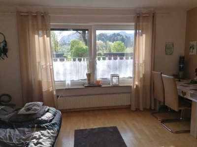 Stilvolle, gepflegte 1-Zimmer-Erdgeschosswohnung mit Einbauküche in Oberstdorf