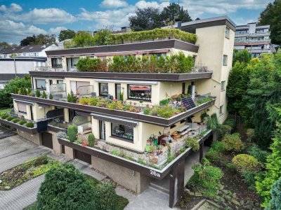 Stilvolle 2,5 Zimmer Wohnung mit Dachterrasse in der Bittermark!
