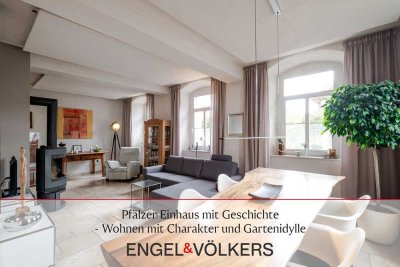 Pfälzer Einhaus mit Geschichte - Wohnen mit Charakter und Gartenidylle