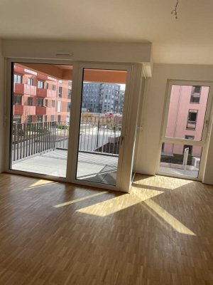 Helle 3-Zimmer-Neubauwohnung mit Fußbodenheizung, Balkon & TG-Stellplatz in Bonn-Endenich