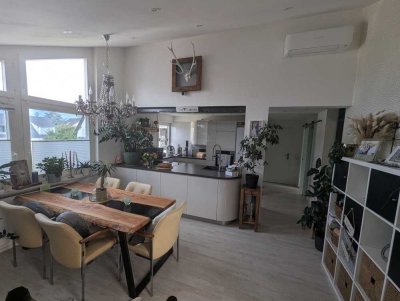 von PRIVAT kernsanierte & klimatisierte 3-Zi. Wohnung mit Dachterrasse in Filderstadt