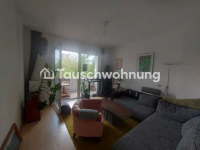 Tauschwohnung: Biete helle 3 Zimmer mit Balkon gegen 1/2 Zi-Whg