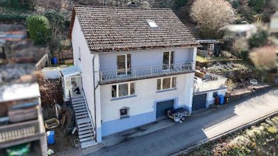 +++Pfälzer Wald: Ein bis-Zweifamilienhaus mit unverbaubarem Panoramablick, Balkon, Freisitz, Terr...