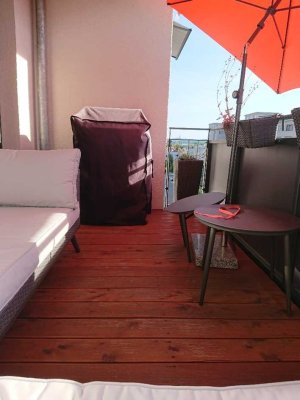 Stilvolle, neuwertige 4-Raum-Wohnung mit geh. Innenausstattung in Baden-Württemberg - Kornwestheim