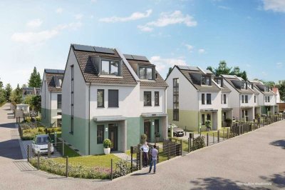 Wohnen mit Zukunft, nahe Tesla: Doppelhaushälften mit Energieklasse A+