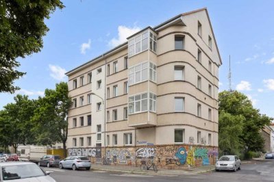 Über den Dächern von Connewitz - bezugsfreie Dreiraumwohnung mit Loggia