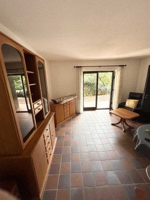 Möblierte 2-Zimmer-Wohnung mit Terrasse und Einbauküche in Darmstadt-Bessungen