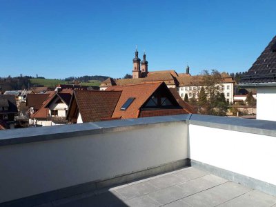Attraktive 4-Zimmer-Wohnung mit EBK und großer Dachterrasse