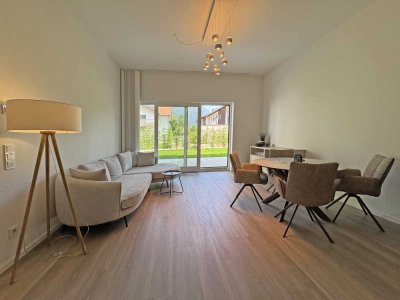 Urban Living im Grünen – stilvolle Erdgeschosswohnung mit Terrasse C5