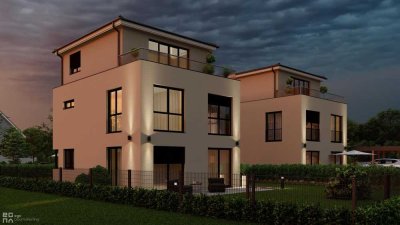 Einfamilienhaus - Erding - Neubau - sehr ruhige Lage - Privatzufahrt - inkl. Terrasse, Garage