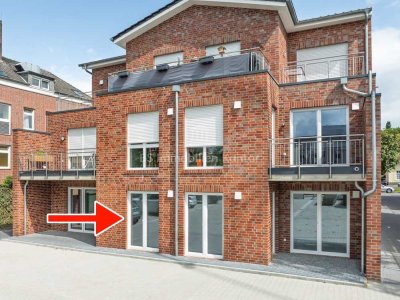 Moderne Erdgeschosswohnung mit Terrasse in zentraler Lage von Papenburg – Neubau, Erstbezug