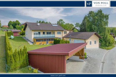 Großzügiges Zweifamilienhaus in ruhiger Ortsrandlage eines kleinen Weilers