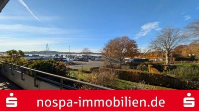 Hier zieht man gerne ein - Modernisierte 3-Zimmer-Wohnung mit Blick auf die Schlei und Balkon!