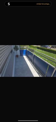 Vollständig renovierte 1-Zimmer-Wohnung mit Balkon und Einbauküche in Kornwestheim