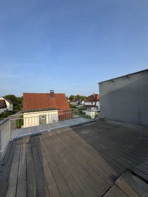 Erstbezug nach Sanierung: 1,5 Zimmer-Wohnung mit großer Dachterrasse in Bietigheim-Bissingen