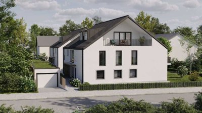 Lichtdurchfluteter Neubau-Traum: Moderne 3-Zimmer-Wohnung in Haar bei München