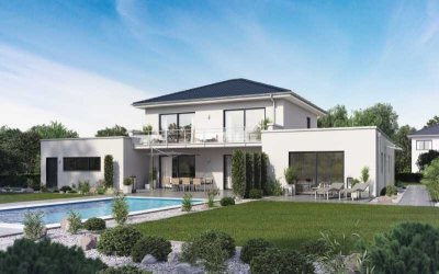 Massive Stadtvilla mit Einliegerwohnung bauen (inkl. Grundstück)