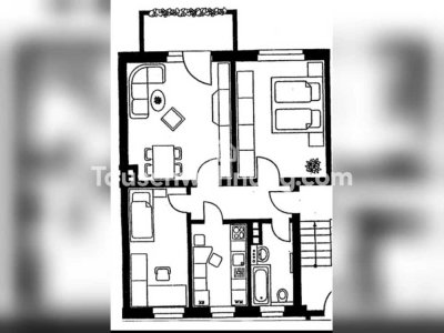Tauschwohnung: Tauschwohnung: Helle 3-Zi.-Whg. mit Balkon in Strehlen – Suc