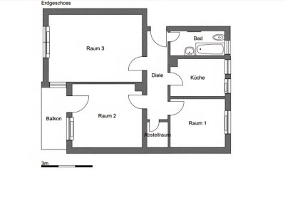 Zentrale & ruhige 2,5-Zimmer-Wohnung mit Balkon, Grünblick & Einbauküche – ab 10.09. verfügbar