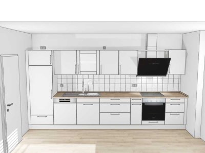 Helle 3-Zimmer Wohnung mit Einbauküche