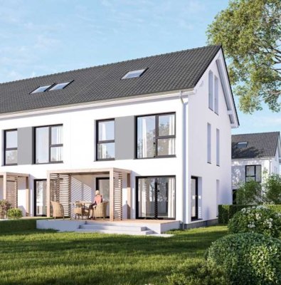 Endlich Plaaatz: DHH (gepl.) in Traumlage Bruckmühl: Grund, Haus XL (schlüsselfertig !) ab T€ 685