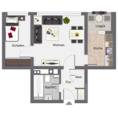 Schöne Wohnung in Moers Schwafheim