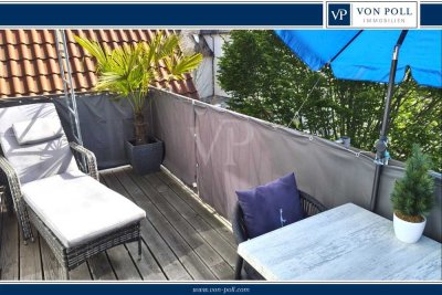 In der Nähe der EBS - Geschmackvoll modernisierte Maisonettewohnung in Rheinnähe