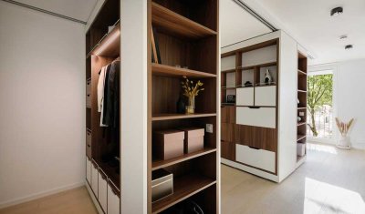 Attraktives Apartment mit multifunktionalen Plug-In-Modulen mitten in Schwabing