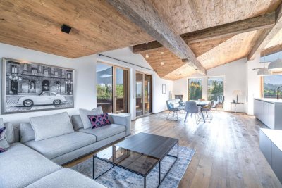 Neubau-Penthouse mit Horn- &amp; Kaiserblick