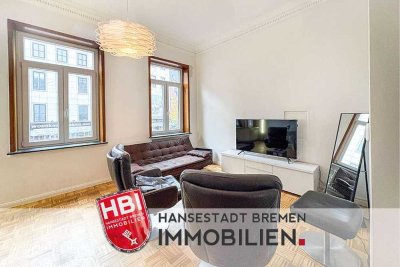 Ostertor / Charmante 2-Zimmer-Wohnung mit Sonnenterrasse im historischen Bremer Viertel