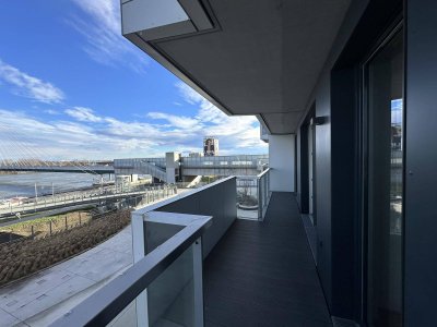 LUXUS MIT DONAUBLICK: Exklusive 4-Zimmer-Wohnung im Marina Tower mit perfektem Schnitt