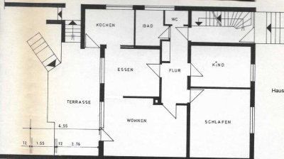 Helle 3,5-Zimmer-Wohnung mit kleinem Garten in Walzbachtal
