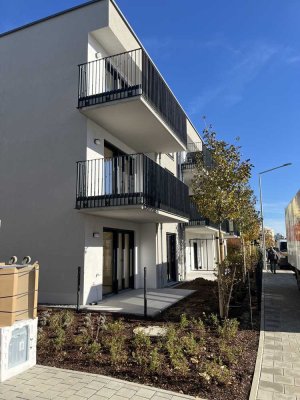 Moderne luxuriöse 2-Zimmer-Neubauwohnung - Erstbezug mit Garten