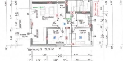 Schöne 3-Zimmer-Wohnung mit Balkon in Rheda-Wiedenbrück