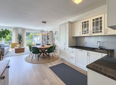 ATEMBERAUBENDER WEITBLICK - Dachgeschossmaisonette in Sackgassenlage