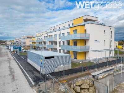 Neufurth. 79 m² Eigentumswohnung Euro 275.400,- mit Balkon und PKW-Einstellplatz.