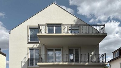 Erstbezug! Moderne 3-Zimmer-Neubauwohnung mit Balkon und Gartenblick im 1. OG