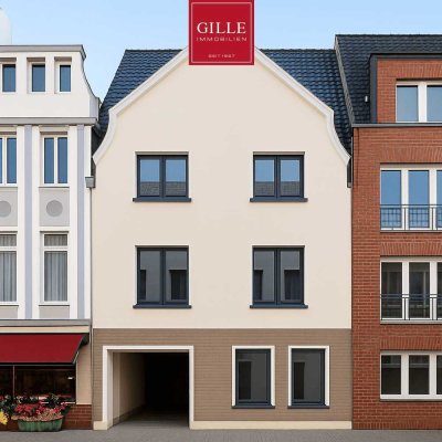 Erstbezug nach Sanierung- charmante 3 Zimmer- Eigentumswohnung mit Balkon und Garage in 3 Fam.-Haus