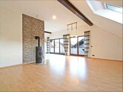 Offene Dachgeschosswohnung zum Wohlfühlen