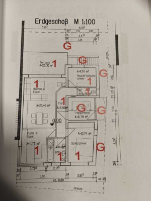 Schöne 3-Zimmer Wohnung mit Garten in Laichingen