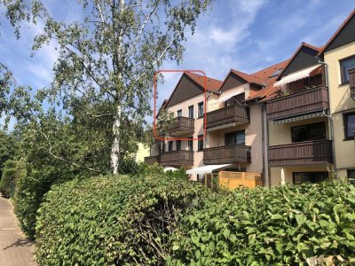 Charmante 2-Zimmer-Maisonettewohnung im Grünen mit Südbalkon, EBK und Stellplatz