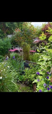 Seltene Gartenwohnung in Bubenreuth – mit Terrasse, Hobbyraum & 2 Stellplätzen